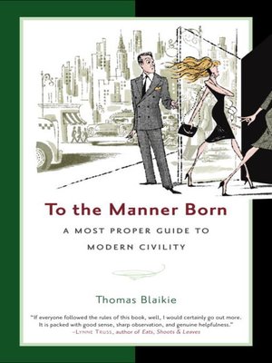 cover image of To the Manner Born